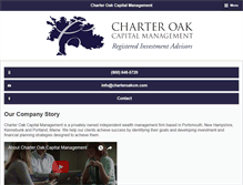 Tablet Screenshot of charteroakcm.com